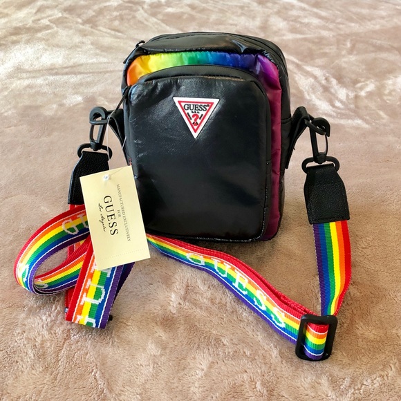 guess multicolor bag